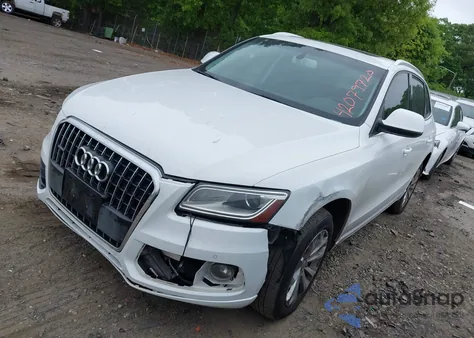 2013 Audi Q5 2.0T Premium из США, поврежденный, VIN WA1LFAFPXDA084859